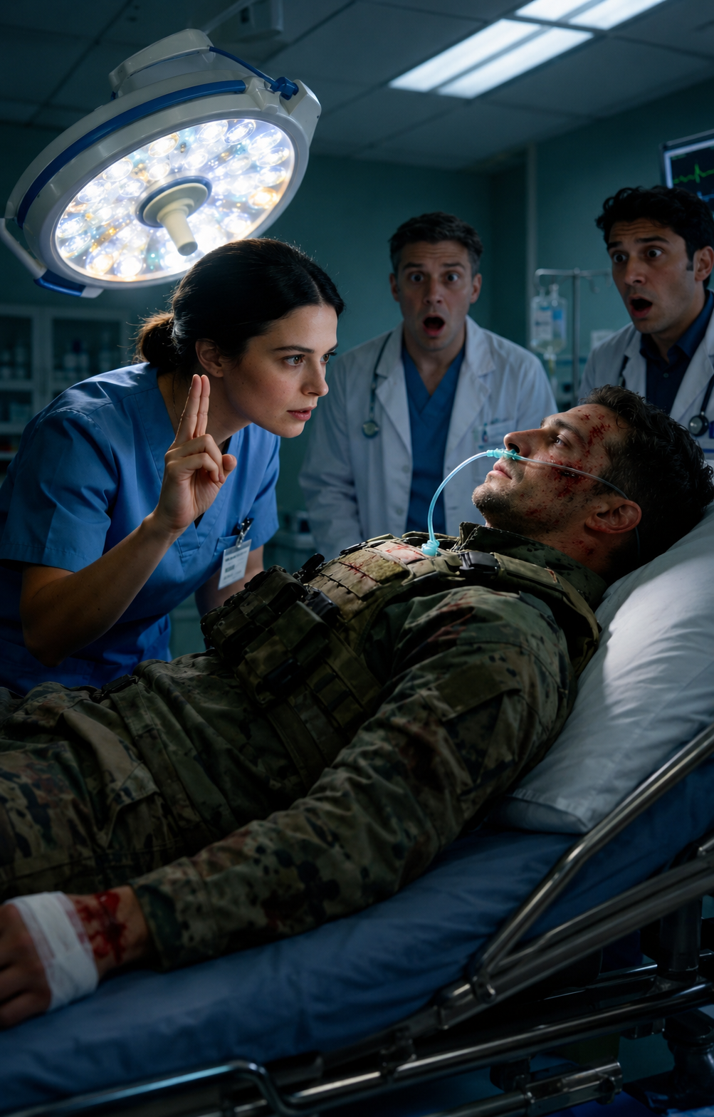 The New Nurse Gave a Secret Signal to the SEAL Commander — The ER Director Immediately Froze