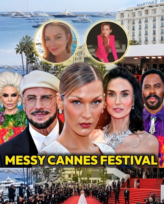 Cannes Festival Disaster: Bella Hadid Broke The Rules, John Travolta's New Face, Demi Moore Is Dying