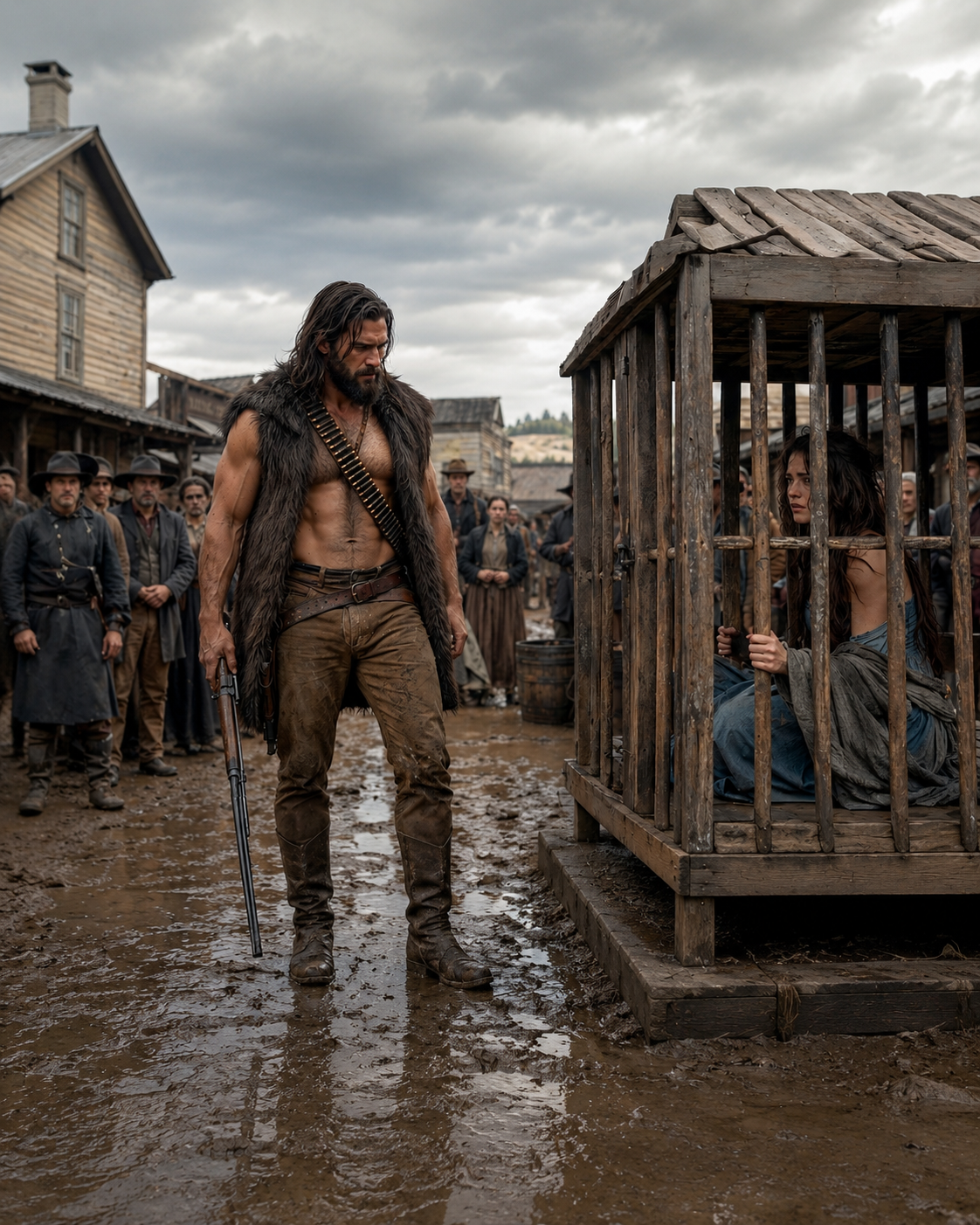 Her Town Left Her To Die In A Cage — Until A Grieving Mountain Man Chose Her