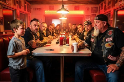 My Stepfather Want to Sell Me- Said Little Boy to Bikers — Then Hell’s Angels Shows Him Real Power