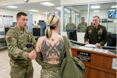 ‘Got The Balls To Strip A Navy SEAL?’ They Forced A Search—Then Froze At Her Tattoo