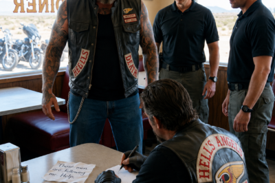 Deaf Boy Handed a Biker a Note: ‘Those Men Are Following Me’ — What the Hells Angels Did Next