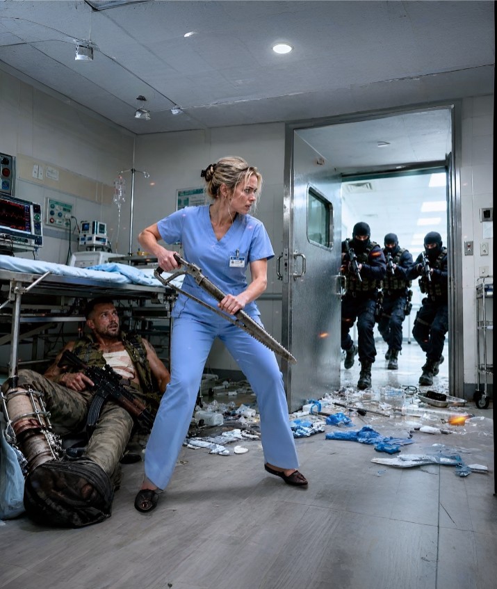 SEAL Thought She Was Just a Nurse — Then Watched Her Take Down 45 Enemies While Protecting the Ward