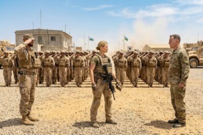 The Major Ordered Her to Clean His Boots—He Froze When 100 Elite Marines Stood at Attention for Her