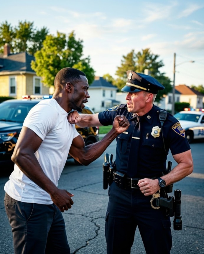 Black Man Fights Back Against Racist Police Officer, Gets Justice