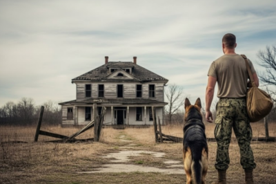 Sometimes God doesn’t answer with fire. He answers with a crumbling house, a loyal dog, and a letter written too late. A Navy veteran came home to nothing… until he found everything hidden in the one place nobody wanted.