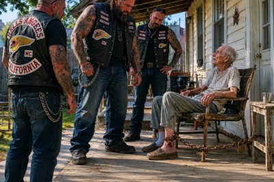 Elderly Man Was Left Tied to a Chair for Three Days — What 500 Hells Angels Found When They Arrived
