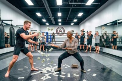 ‘Hit Me for $10K!’ Champion Dares Black Grandma — Trainer Screams ‘STOP!’ Seeing Her Stance