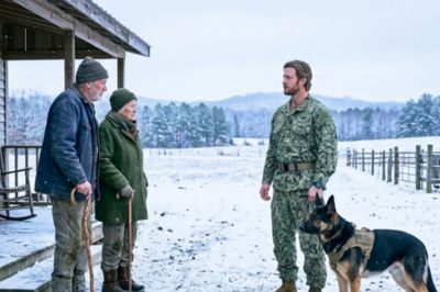 He spent 20 years as a Navy SEAL, trained to face what others run from. Then his wife left, took everything, and he drove to an abandoned Arkansas farm with nothing but his aging K-9 and $10,345. But when he opened the front door? An elderly couple was already living inside.