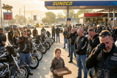 A 7-year-old girl quietly walked through a parking lot full of 300 Hells Angels — and left a peanut butter sandwich on every single bike. When the toughest men on the road found out why she made them…Not one could hold it together.