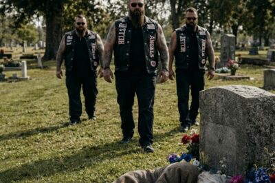 Old Woman Was Found Sleeping in a Cemetery Every Night—The Reason Left 100 Hells Angels Unable to..