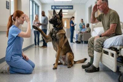 Retired SEAL Trusted Nobody and Guarded His Dog — Until the Nurse Spoke One Word
