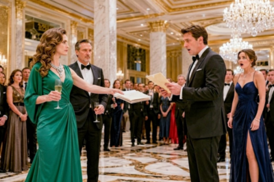 He showed up with his mistress in a $90K sapphire necklace. Then his boring librarian wife walked in on the arm of a billionaire CEO. Turns out, she owned the whole company. The plot twist? She filed the divorce before he even knew he was audited.