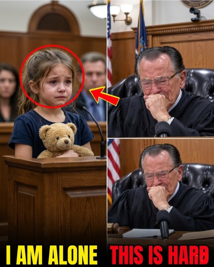 7-Year-Old Orphan Begs Judge Not To Send Her Away?!