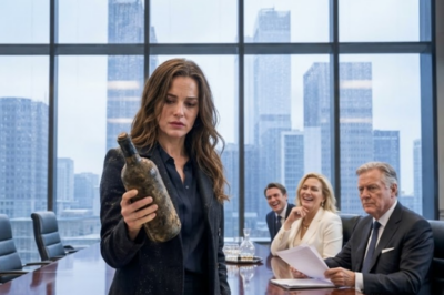 Her billionaire father left her ONE penny and a dirty wine bottle while her step-siblings got billions. She almost smashed it against the wall. Almost. Then her corkscrew hit something metal inside the cork and she booked a flight to Zurich.