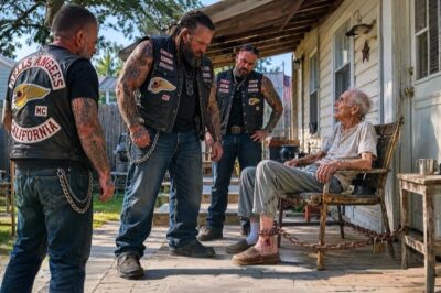 Elderly Man Was Left Tied to a Chair for Three Days — What 500 Hells Angels Found When They Arrived