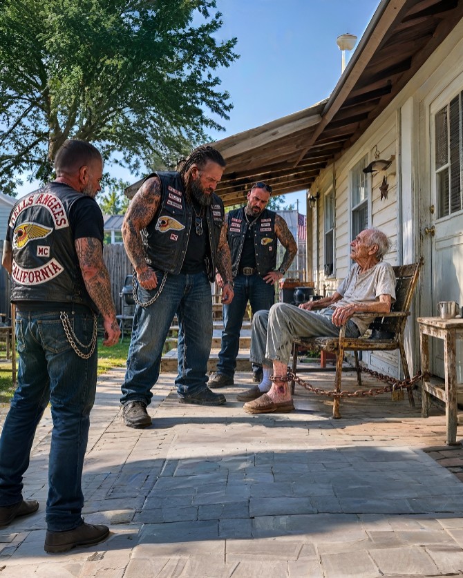 Elderly Man Was Left Tied to a Chair for Three Days — What 500 Hells Angels Found When They Arrived