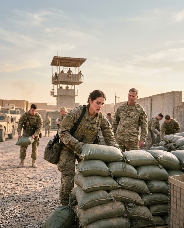 The General Thought She Was a Laborer—Until He Saw the Nightshade Badge.