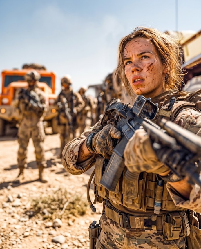 She Was Just the Base Mechanic — When SEALs Got Captured, She Eliminated 40 Enemy Fighters