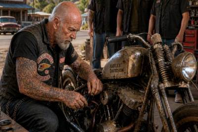 “4 Days, $40,000, and No Solution — Then an Old Hells Angel Did the Impossible on a Dead Harley”