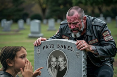 He visited 3 graves every Sunday for a year. Brought flowers. Whispered apologies. Wished he’d died with them. Then a homeless girl tugged his sleeve: Mister… your daughters aren’t dead. I saw them yesterday.
