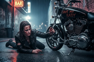 She was dying in a parking lot. With her last breath, she dipped her fingers in her own blood and wrote on a stranger’s motorcycle: Save my baby. The stranger was a Hell’s Angel. They said he had a heart of stone. He proved everyone wrong.