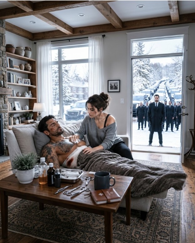 She Shelters A Freezing Mafia Boss, Next Morning 500 SUVs Stops Outside Her Door