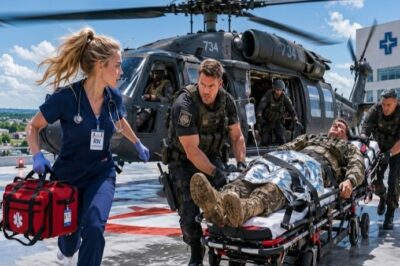They Gave the Rookie the Night Shift Alone — Then a Black Hawk Made an Emergency Landing on the Roof