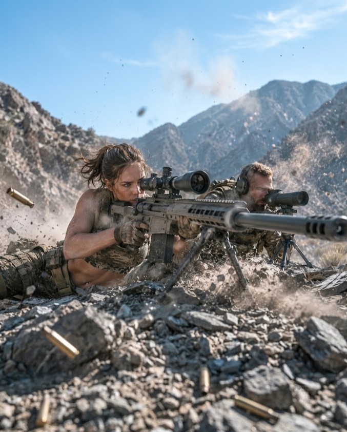 SEAL Radioed _the Shot Impossible at 2,400 Meters_ — Then She Made It on First Try with Sniper Rifle