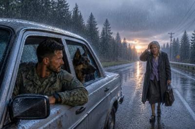 He was 20 minutes from saving his Navy SEAL career. Then he saw an old woman in the rain. He stopped. The board left without him. Mission gone. Three months later, he found out she was the one who got him a second chance.