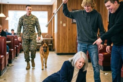 Marine and His K9 Saved a Disabled Woman at a Diner — Then She Changed His Life Forever