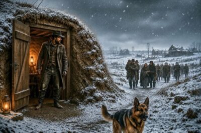 He Noticed His Dog Digging at a Frozen Hill — Then He Built an Underground Cave for $12 to Survive