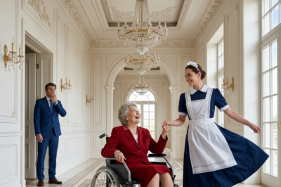Millionaire Came Home by Surprise…and What the Maid Was Doing with His Mother Left Him in Shock…