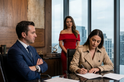 Unaware His Wife Was a Secret Trillionaire’s Daughter, the CEO Signed the Divorce Papers…