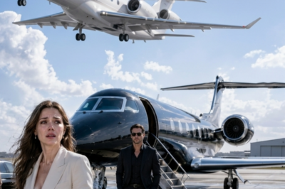 Her Billionaire Husband Left Her at the Airport — Until a Private Jet Arrived Just for Her.