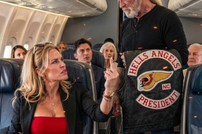 Rich Woman Refused To Sit Next To Old White Man — Unaware He Is Hells Angels Boss