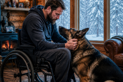 “A Paralyzed Navy SEAL Lost All Hope — What a Rejected Shelter K9 Did Next Left Everyone Stunned”