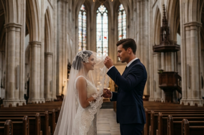 Billionaire Braced for a Loveless Arranged Marriage—Until the Bride’s Veil Fell and Stilled Him