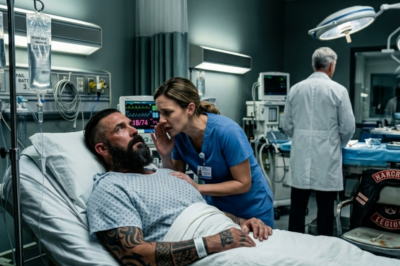 Don’t Go Into That Surgery, the Nurse Whispered to the Biker — What Happened Next Shocked the Hospi.