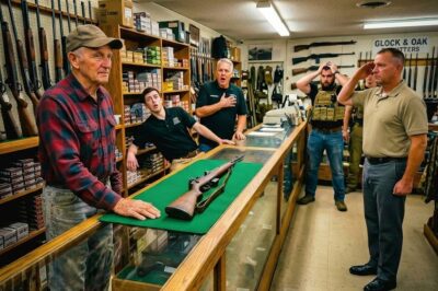 They Mocked the 79-Year-Old Veteran In The Gun Shop — Then He Said His Call Sign And Everyone Froze