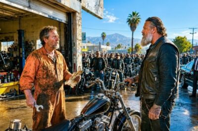 He Fixed a Biker’s Motorcycle for Free. Next Day, 1,000 Hells Angels Swarmed His Shop