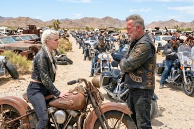 Runaway Girl Paid $40 for a Rusty Harley-Davidson — Next Day 97 Hell’s Angels Arrived and Changed Her Life completely