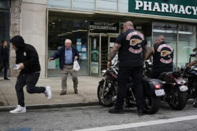 “They Stole My Medication” Old Man Begged a Biker — 10 Hells Angels Blocked Every Exit