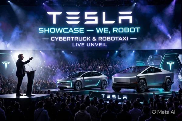 A Tesla showcase. Top-tier marketing. Elon Musk isn’t selling cars; he...